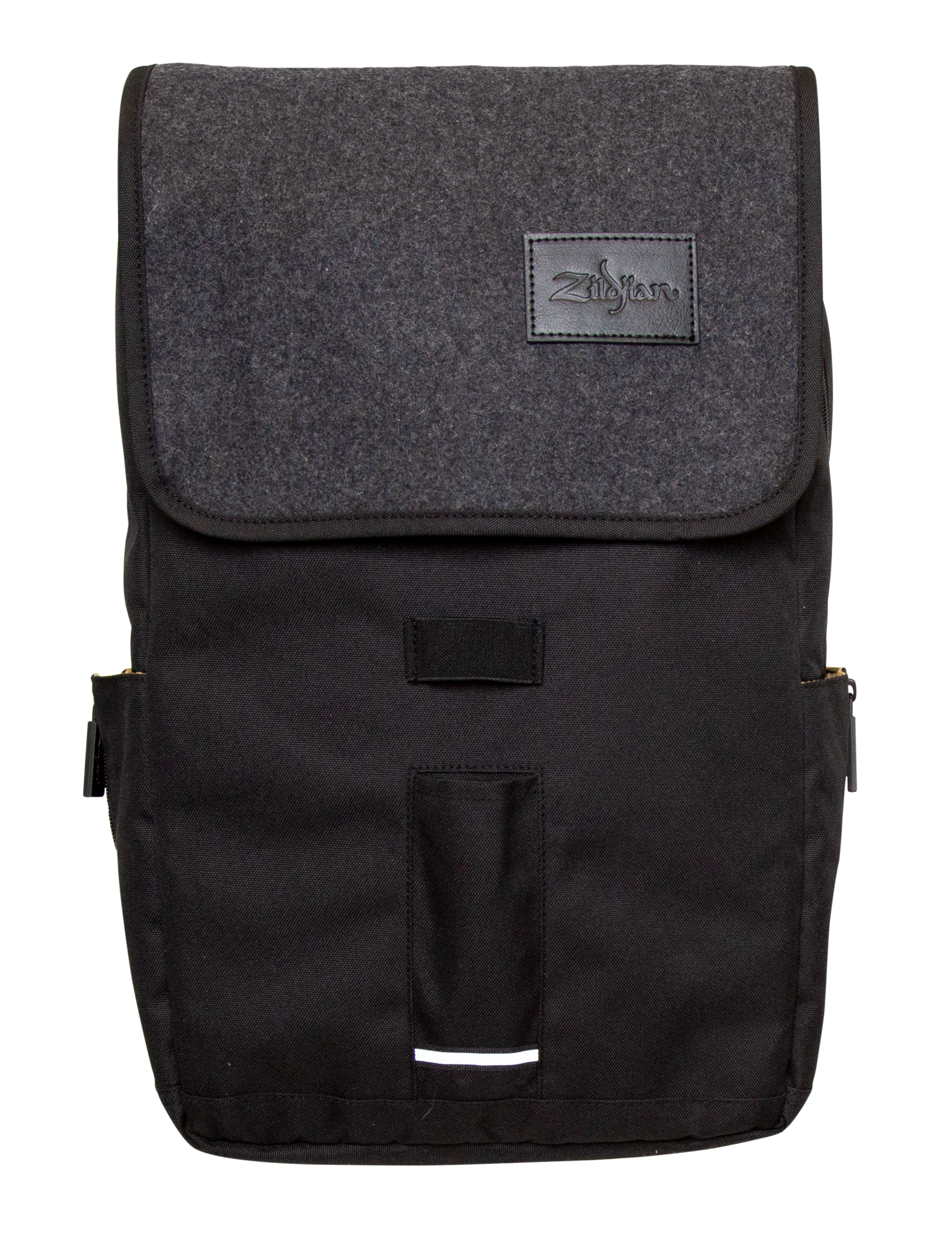 Zildjian Laptop-Rucksack mit Flanell-Klappe in Grau