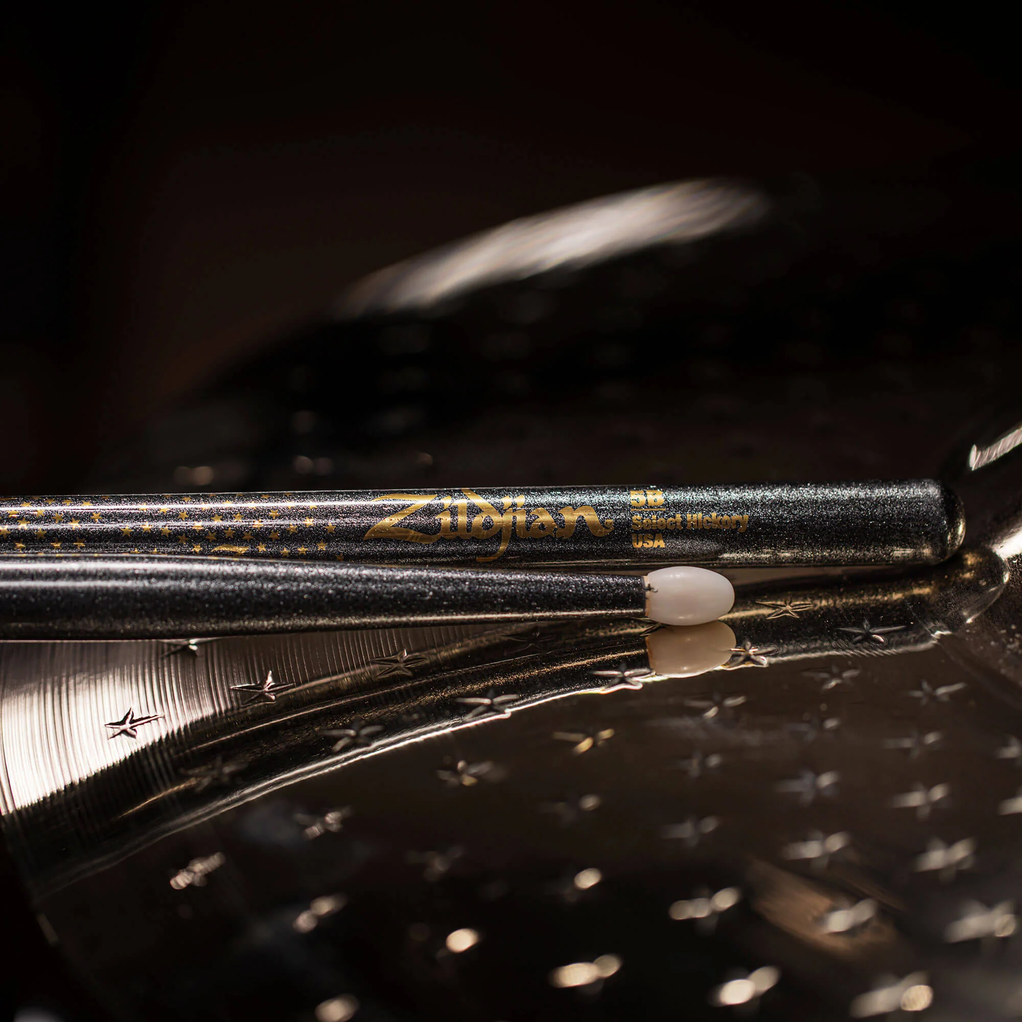 Zildjian Limited Edition Z Custom Black Chroma Nylon Drumsticks - 5B
