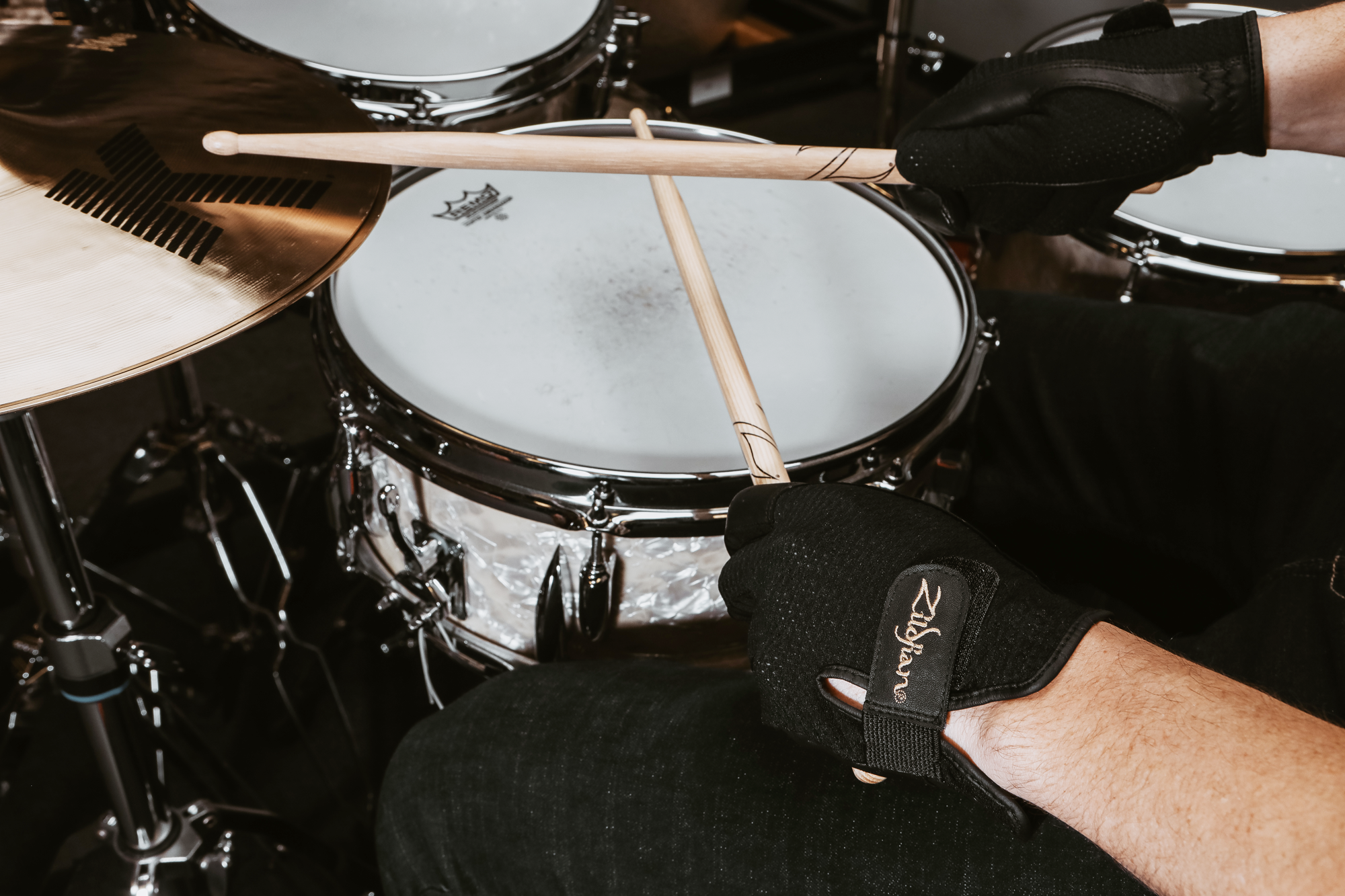Zildjian Touchscreen Handschuhe für Drummer - XL