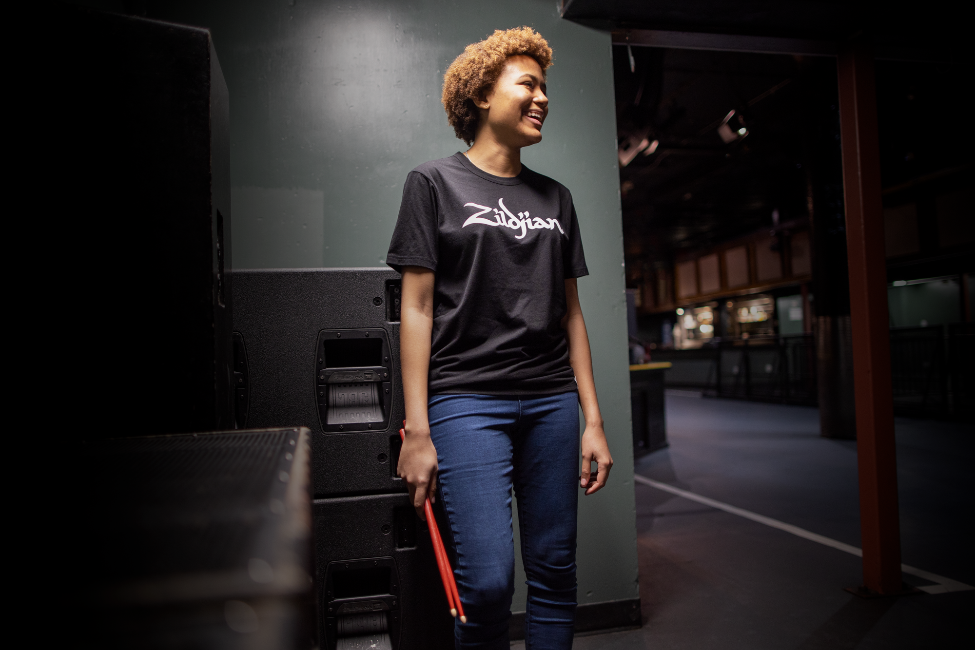 Zildjian Classic Logo T-Shirt in Schwarz - XL