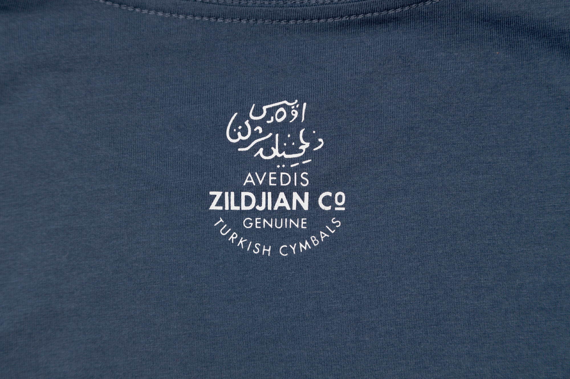 Zildjian Classic Logo T-Shirt in Blau - Größe XL 