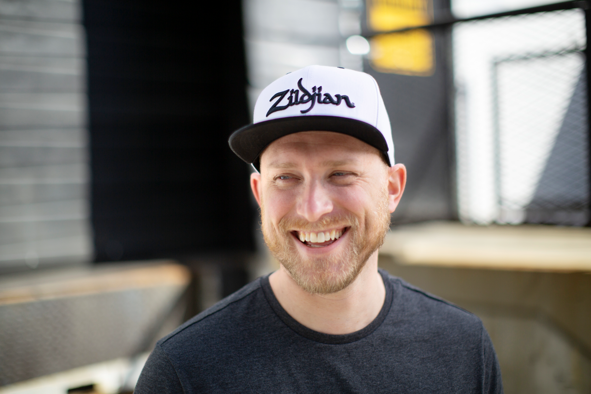 Zildjian Gray 6-Panel Snapback Hat