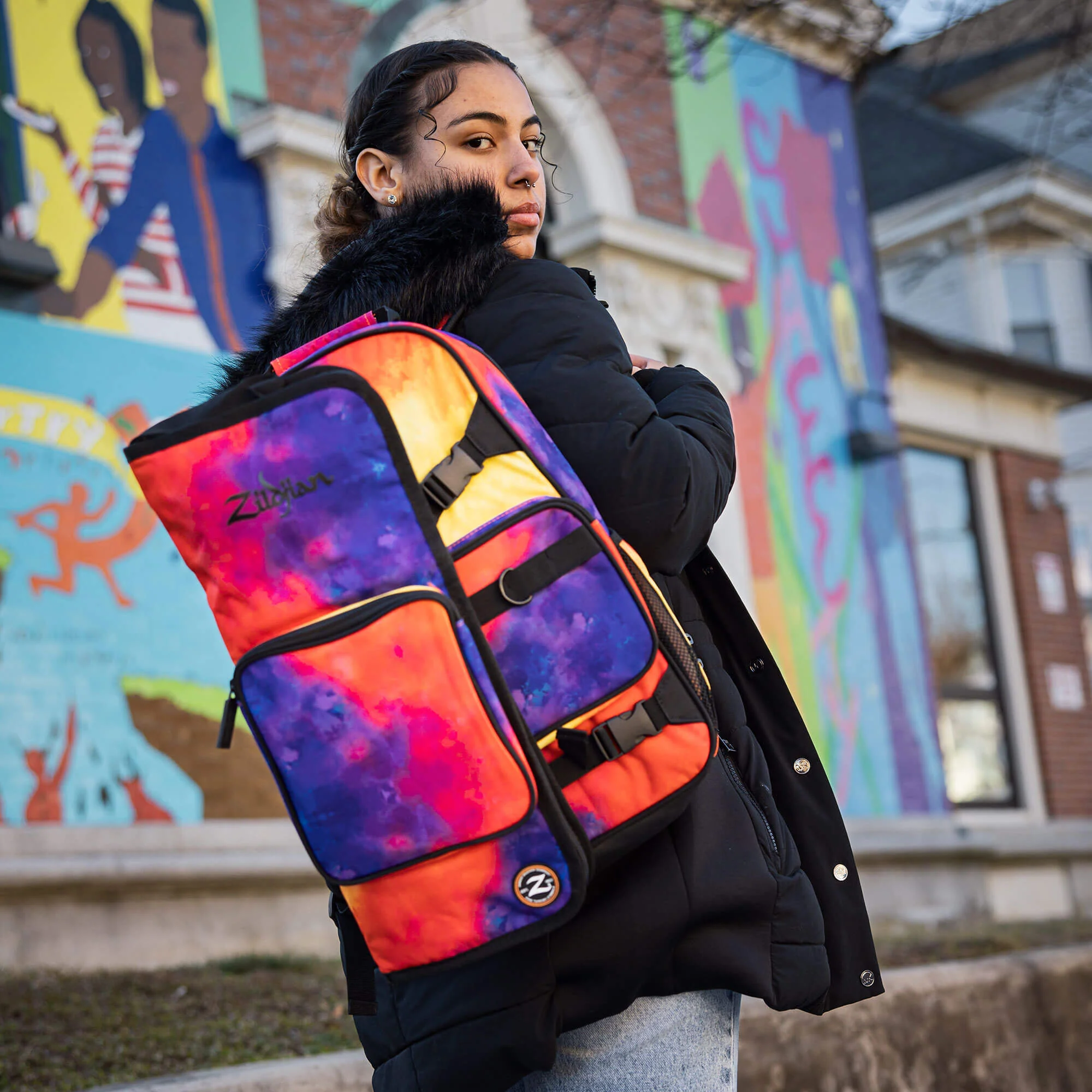 Zildjian Student Rucksack in Orange Burst