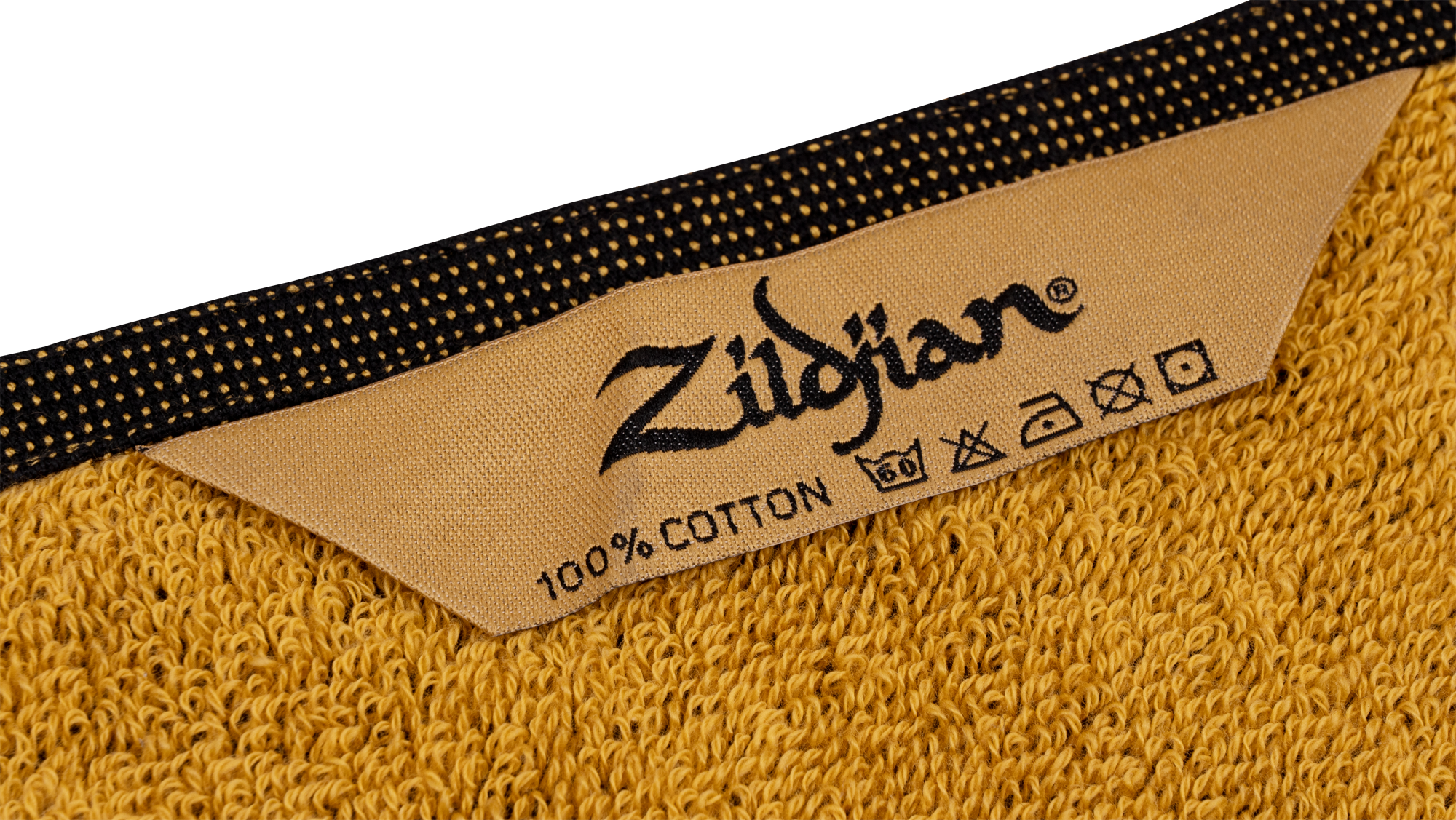 Zildjian Handtuch mit Logo in schwarz-gold