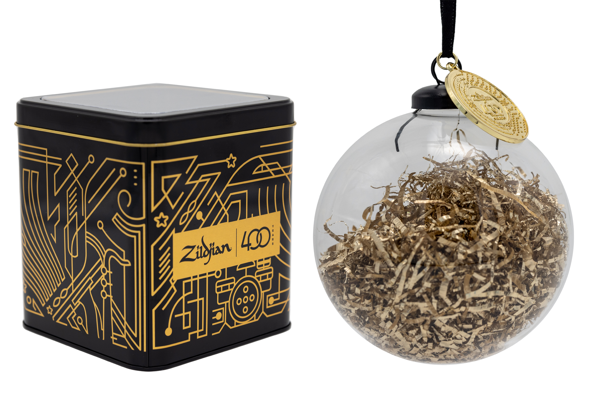 Zildjian 400th Anniversary Glass Ornament 