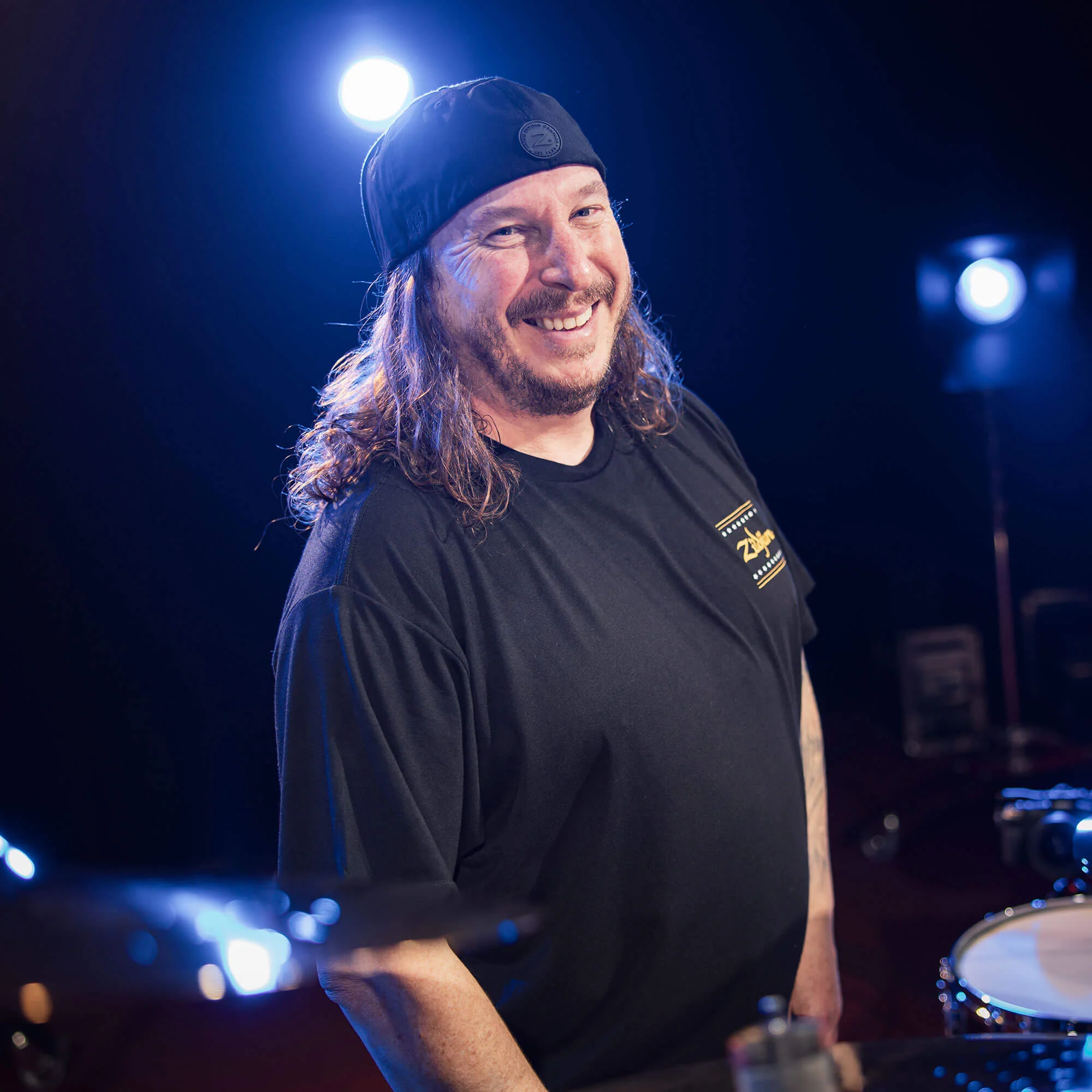 Zildjian Blackout Stretch Fit Hat - L/XL