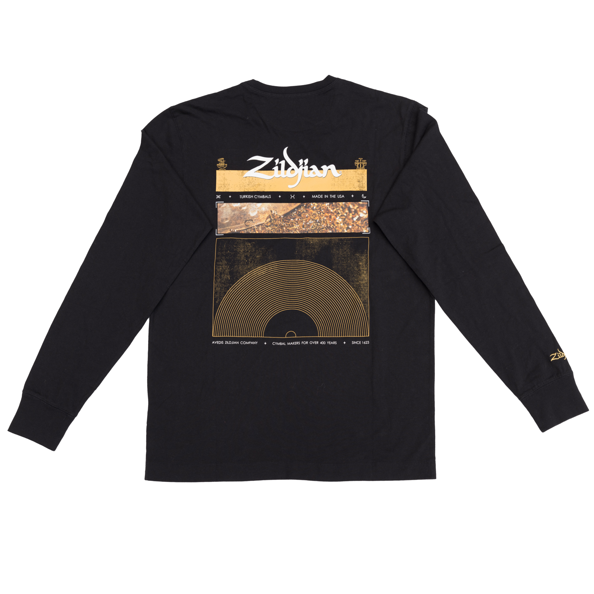 Zildjian Long Sleeve Black Tee - M