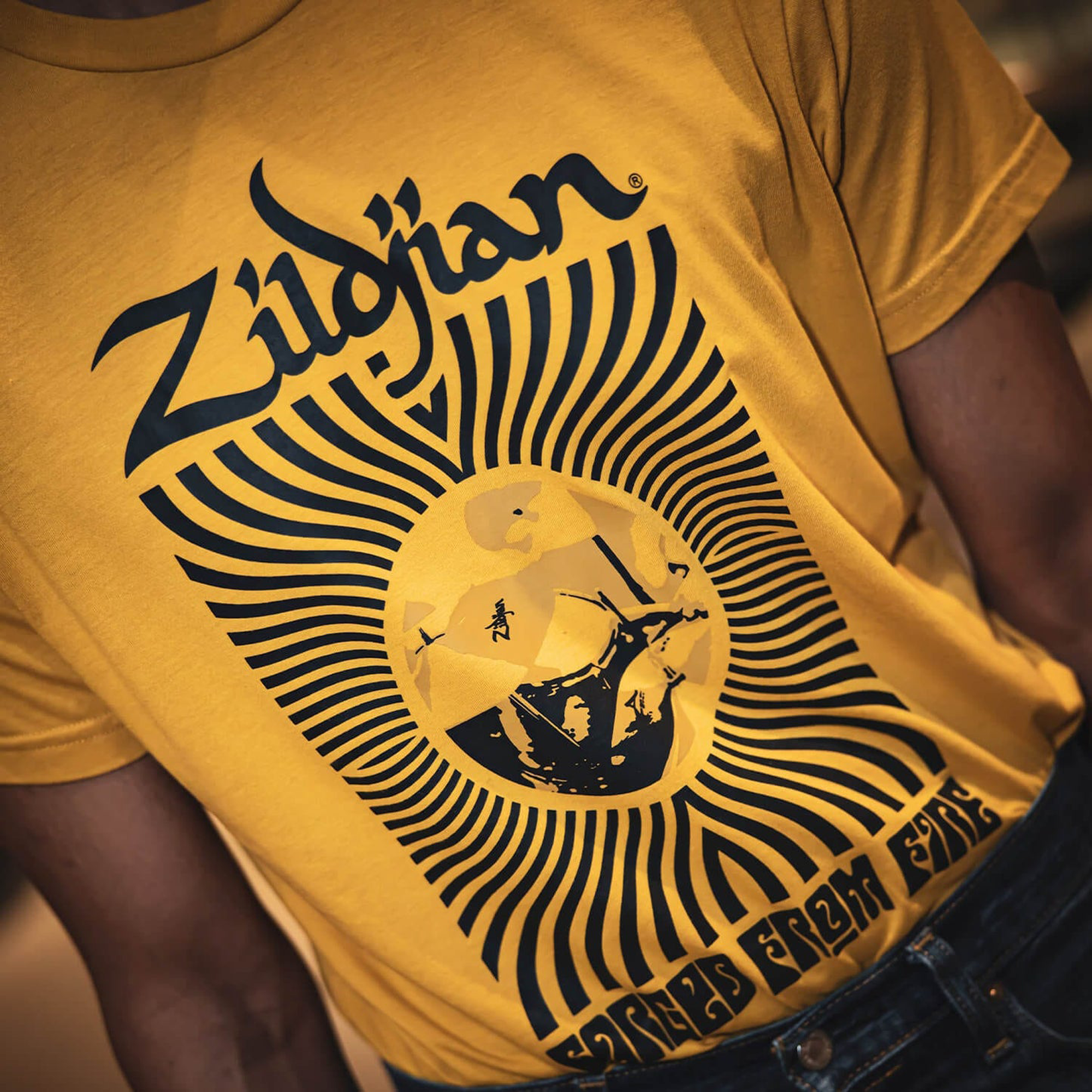 Zildjian Limited Edition 400th Anniversary 60s Rock T-Shirt - L 