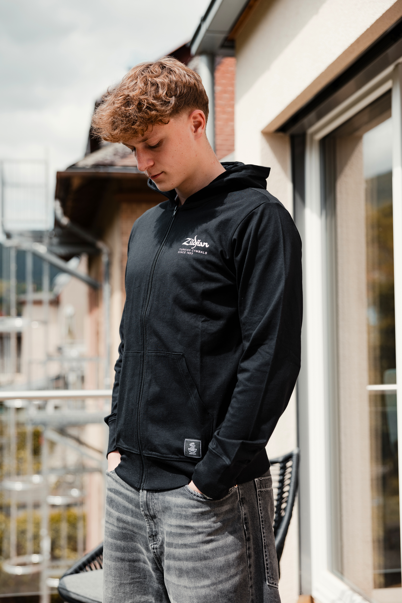 Zildjian Lightweight Zip Hoodie - S