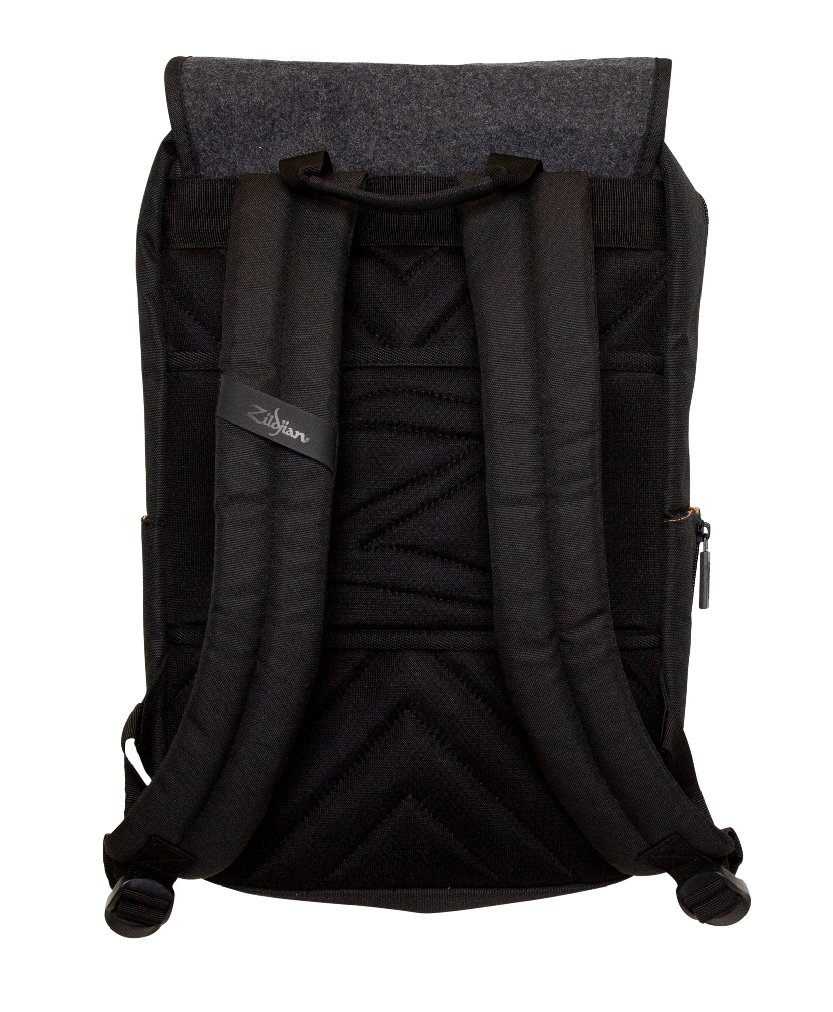 Zildjian Laptop-Rucksack mit Flanell-Klappe in Grau