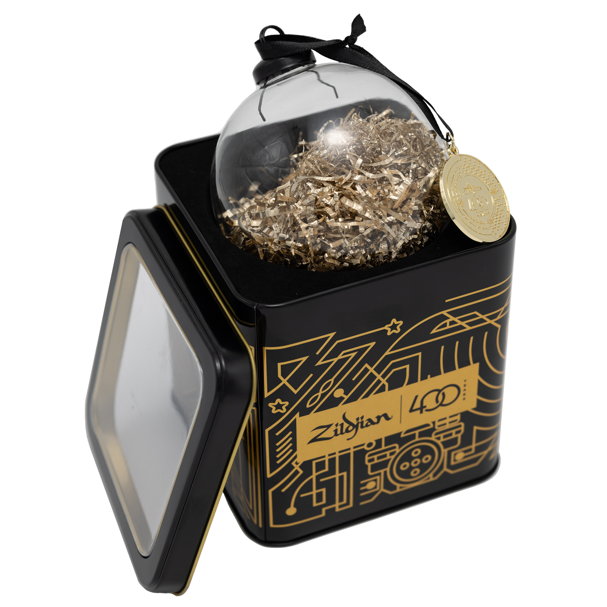 Zildjian 400th Anniversary Glass Ornament 