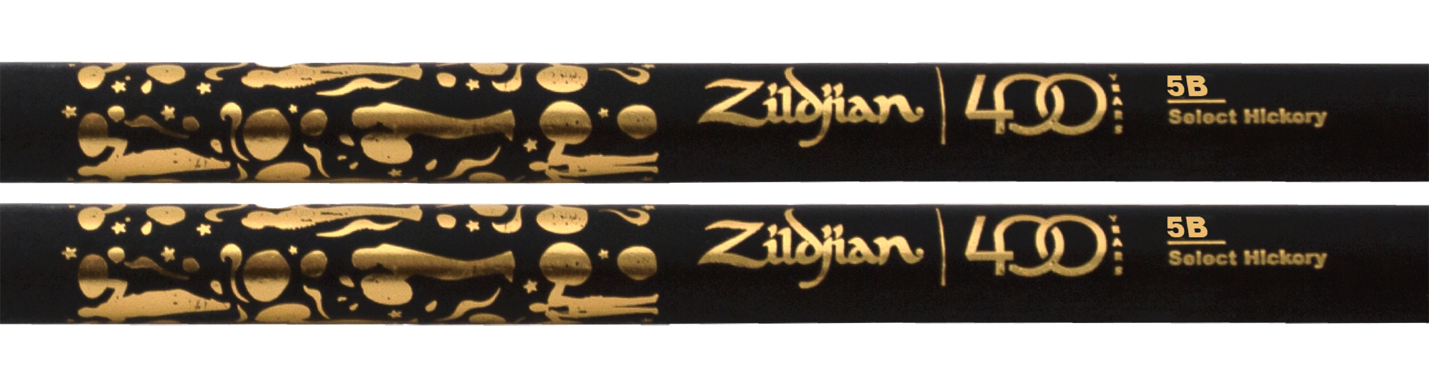 Zildjian Limited Edition 400th Anniversary Classical Drumsticks - 5B