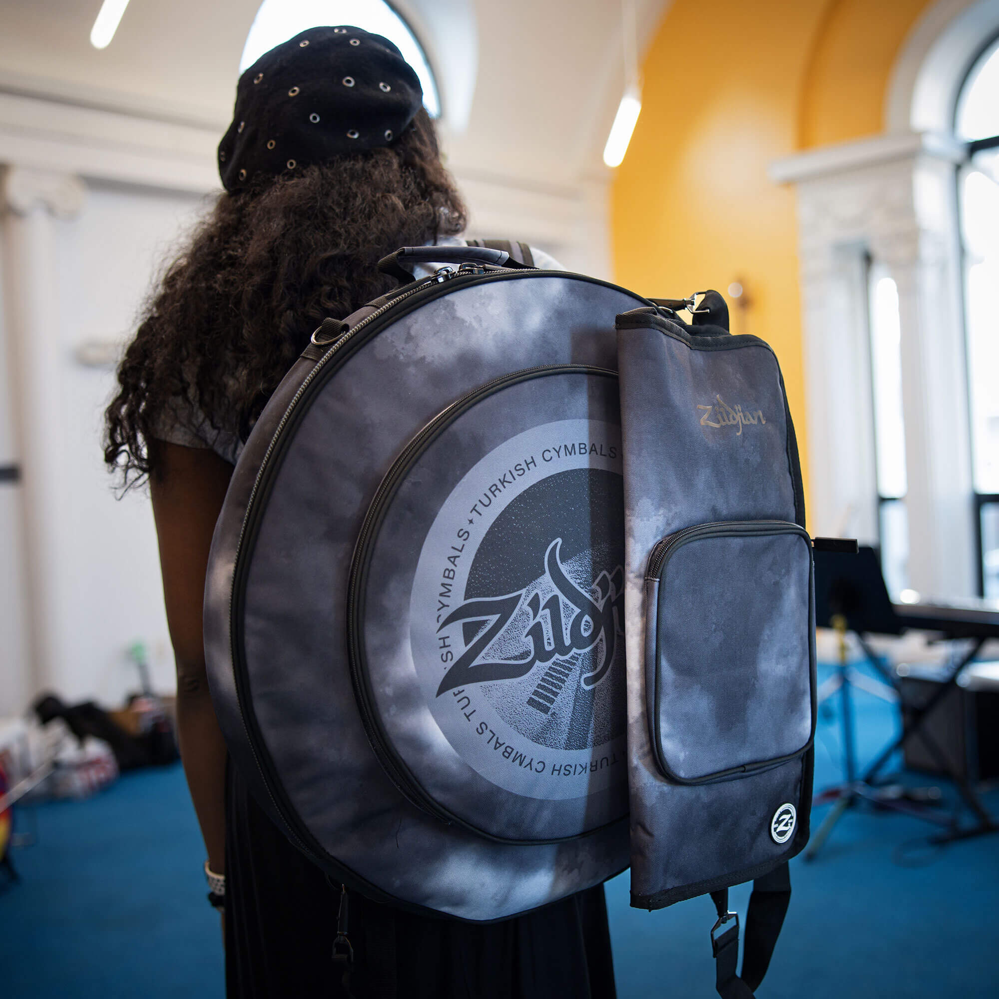 Zildjian Student Stocktasche in Black Rain Cloud