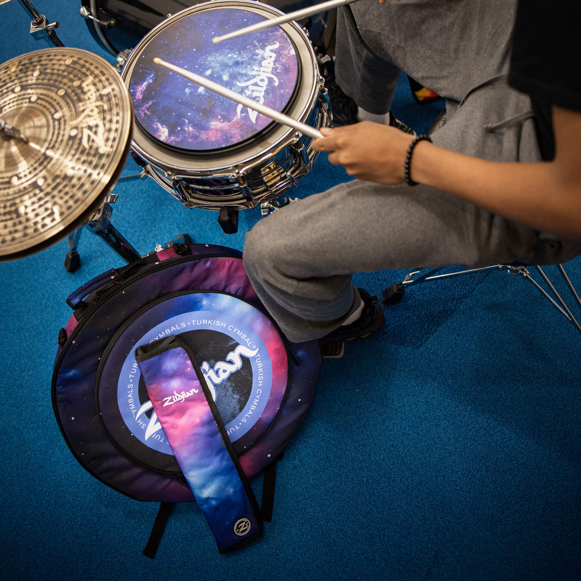 Zildjian 20" Student Cymbal Bag in Purple Galaxy