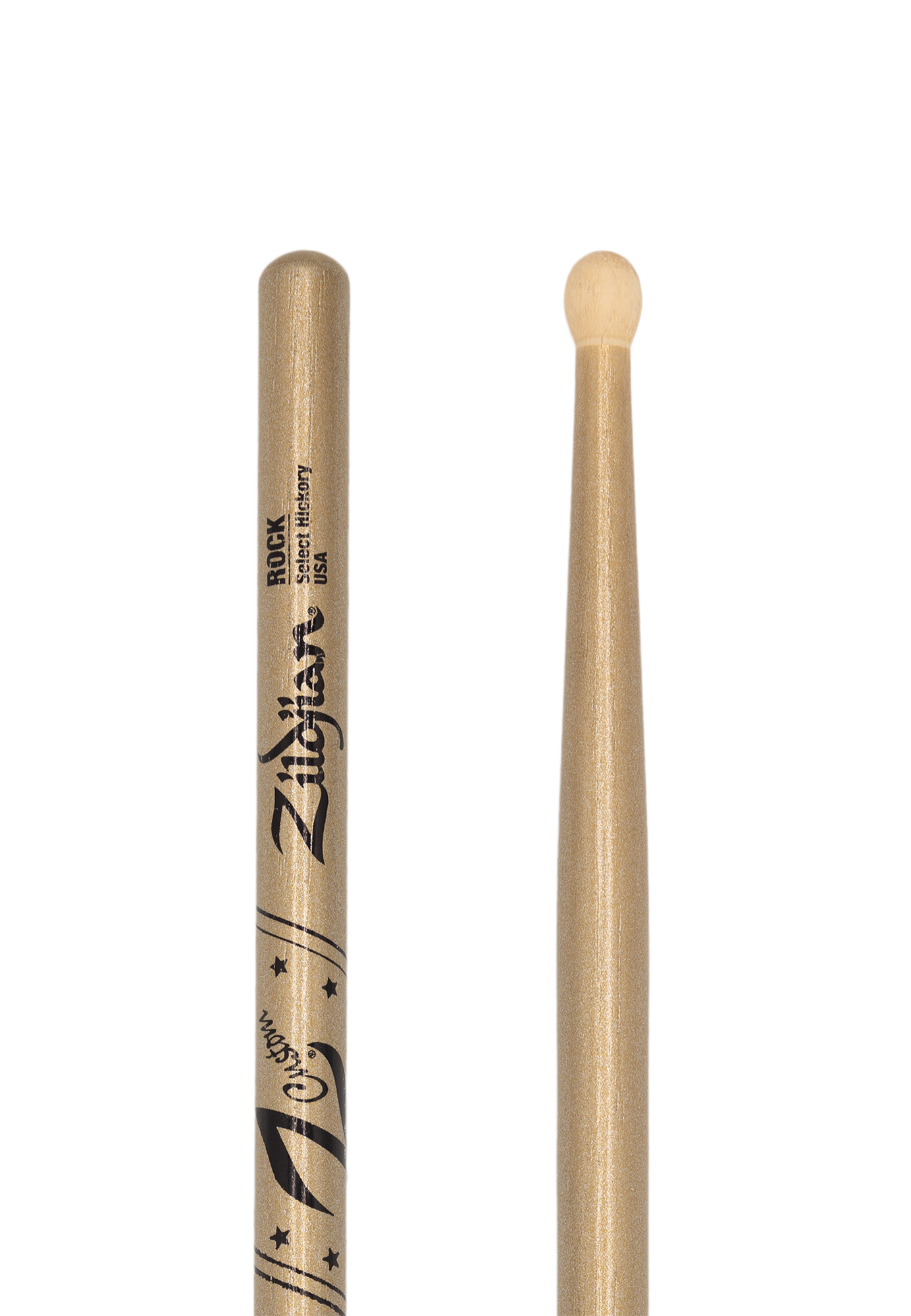 Zildjian Limited Edition Z Custom Gold Chroma Wood Drumsticks - Rock