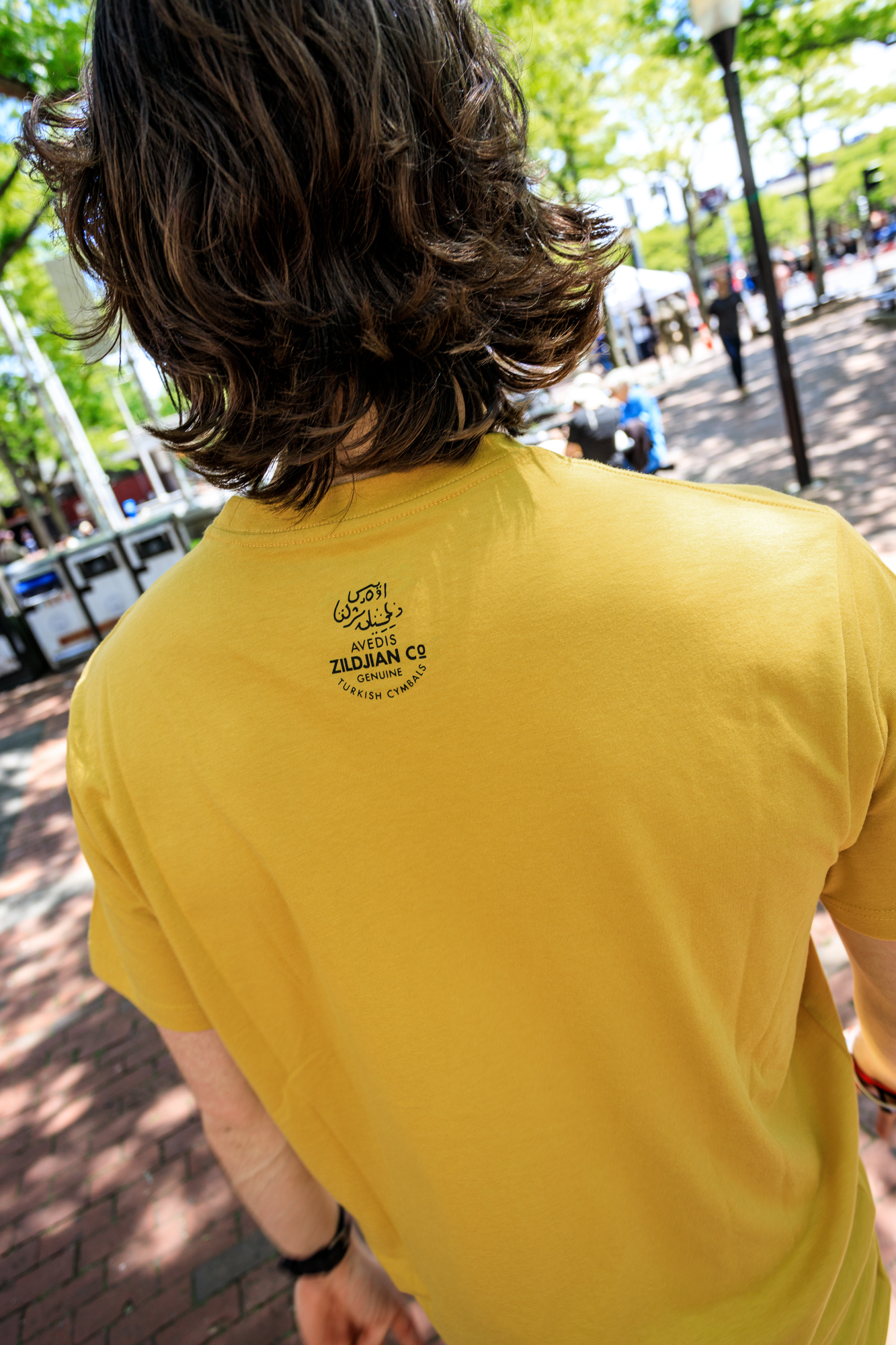 Zildjian Classic Logo T-Shirt in Gold - L 