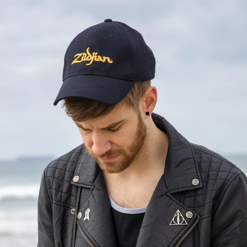 Zildjian Klassische Baseball-Kappe in Schwarz