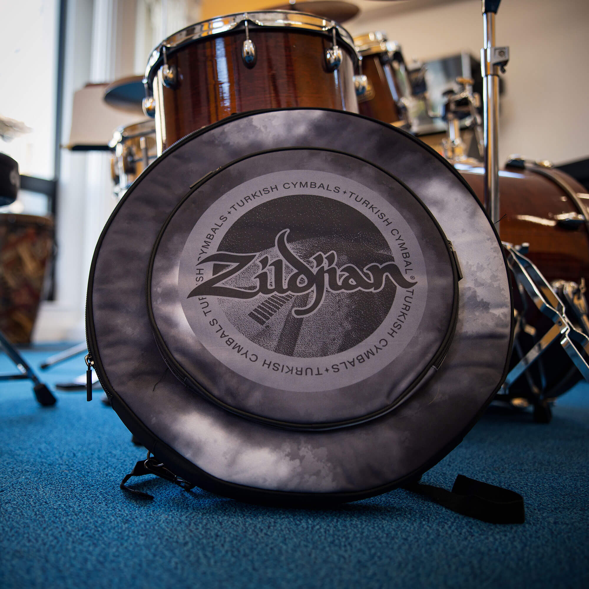 Zildjian 20" Student Cymbal Bag in Black Rain Cloud
