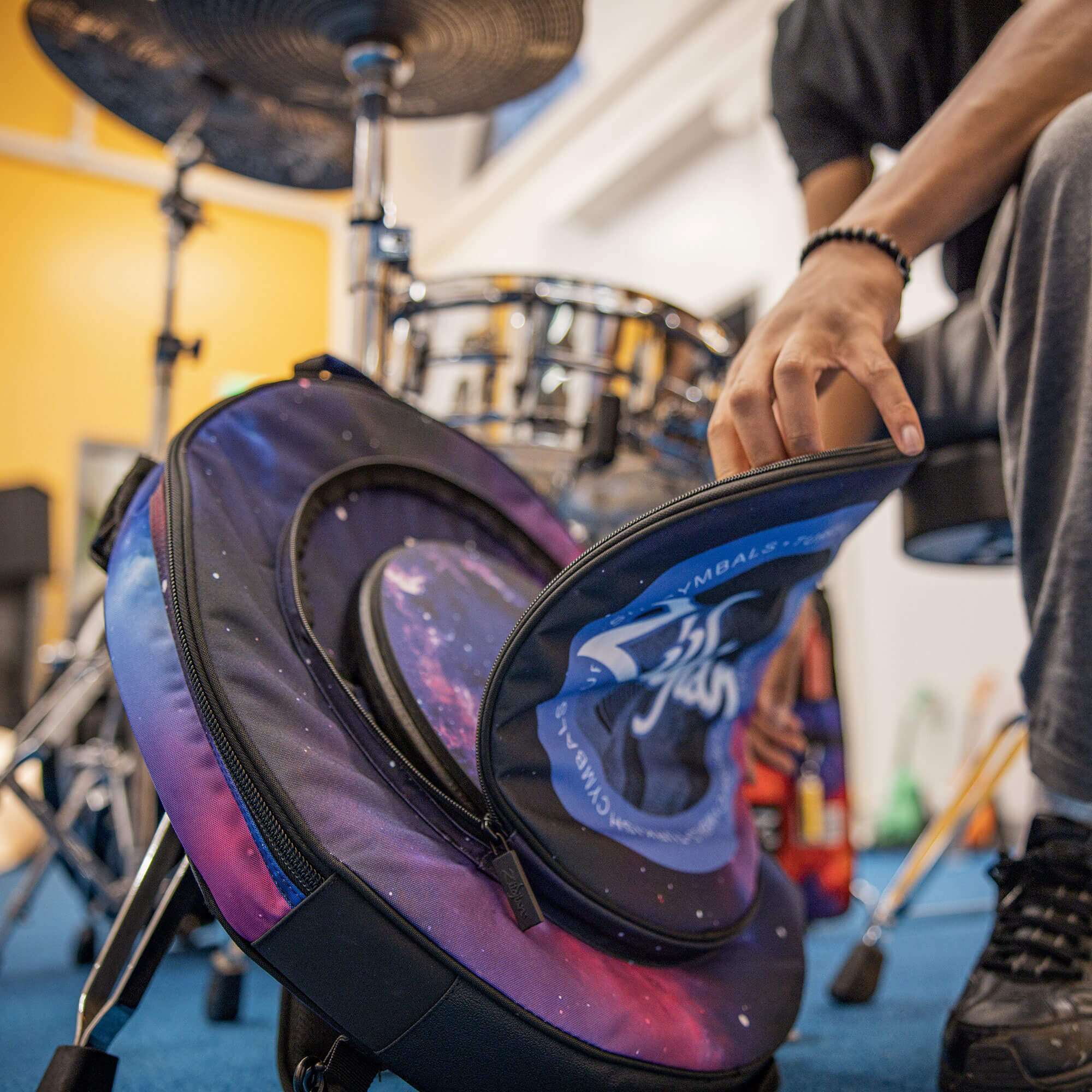 Zildjian 20" Student Cymbal Bag in Purple Galaxy