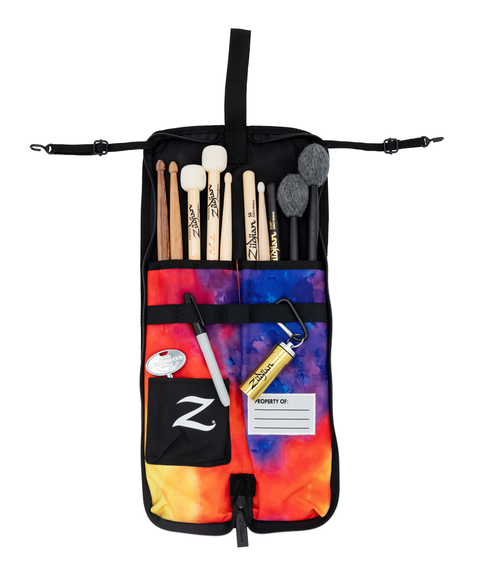 Zildjian Mini Stocktasche in Orange Burst
