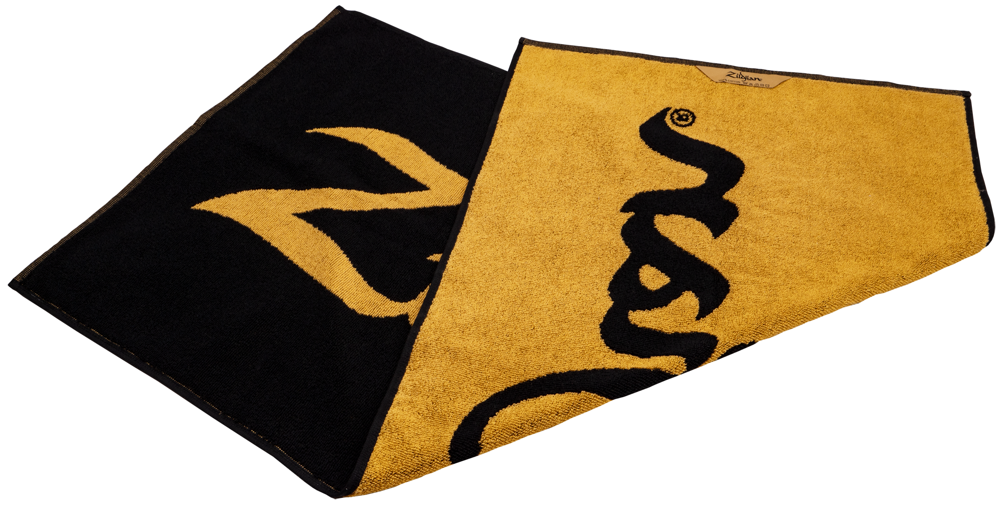Zildjian Handtuch mit Logo in schwarz-gold