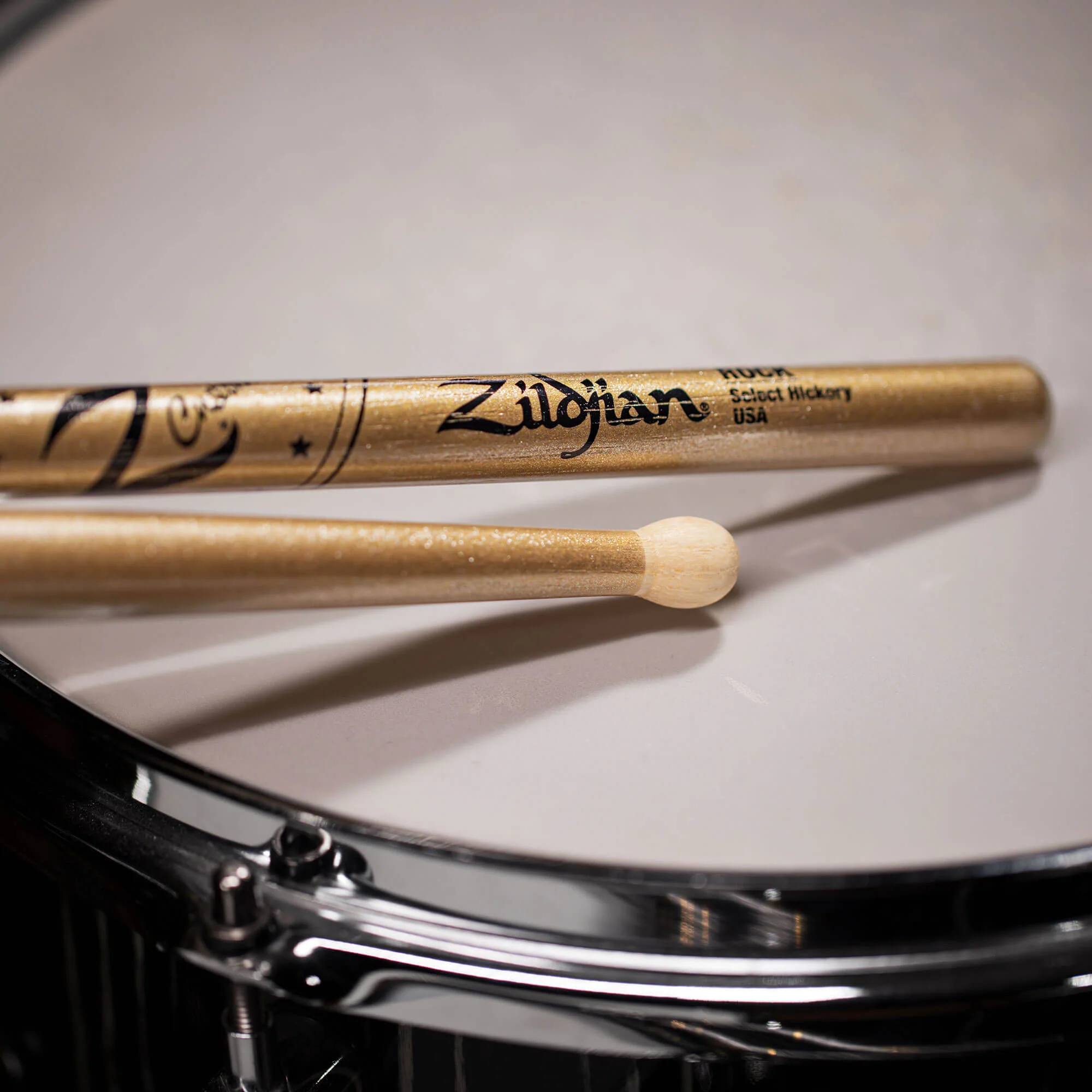 Zildjian Limited Edition Z Custom Gold Chroma Wood Drumsticks - Rock