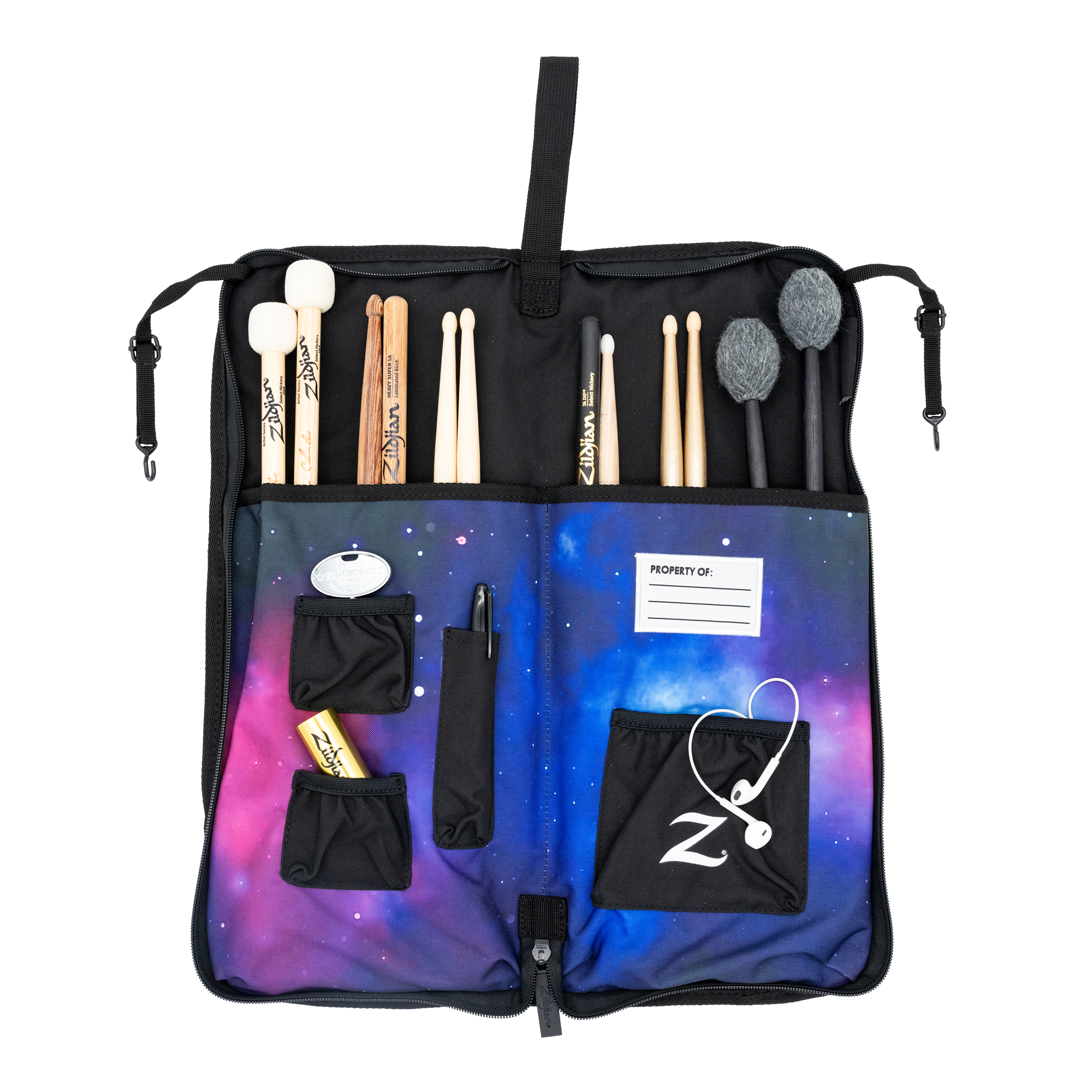 Zildjian Student Backpack in Purple Galaxy