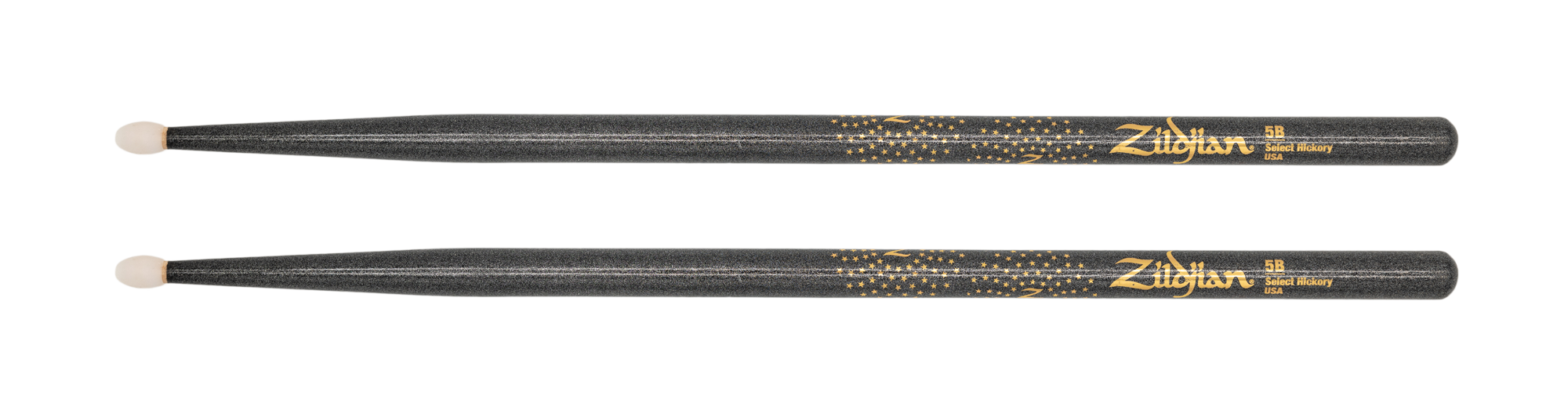 Zildjian Limited Edition Z Custom Black Chroma Nylon Drumsticks - 5B