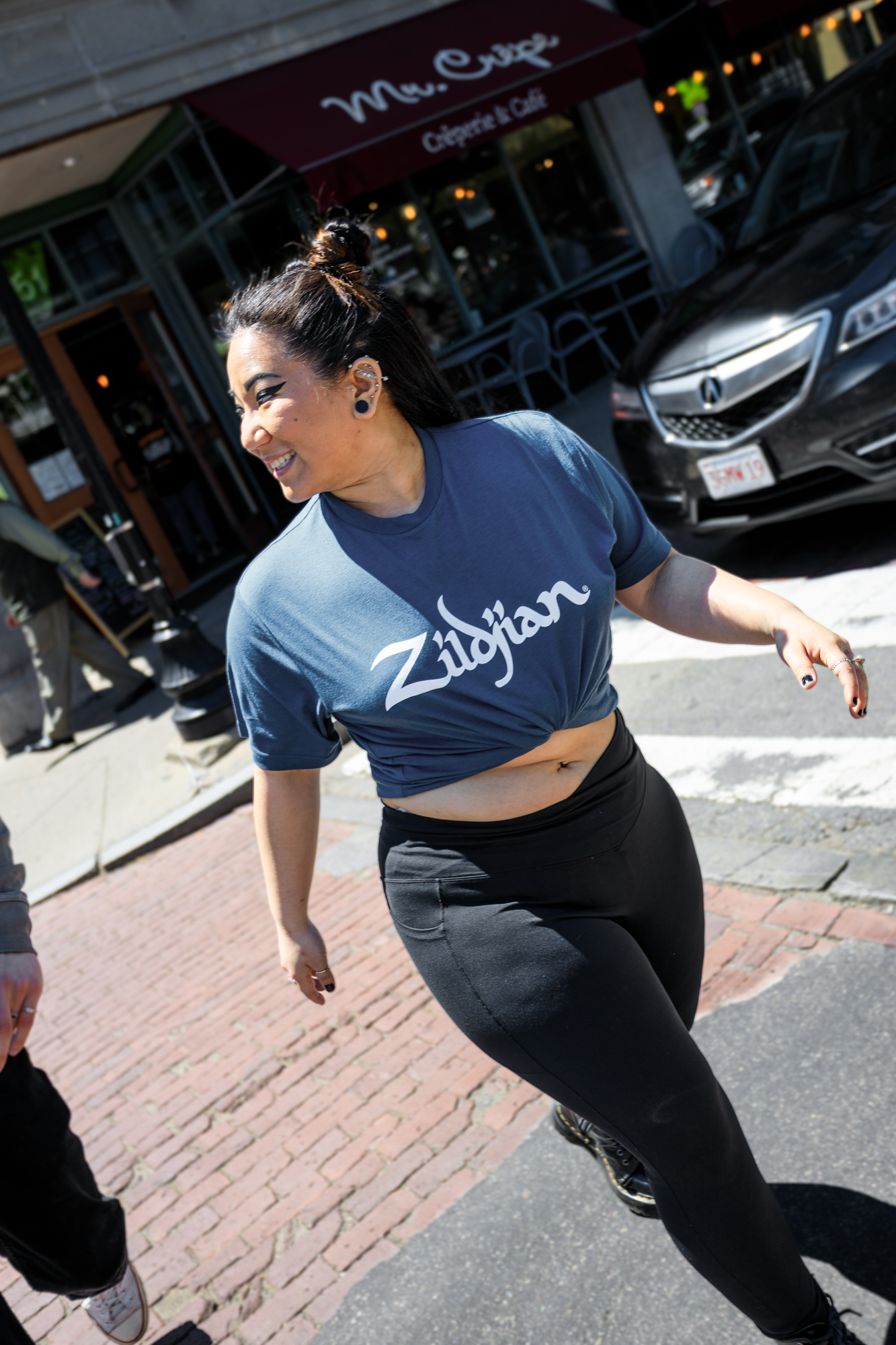 Zildjian Classic Logo Tee Blue - L