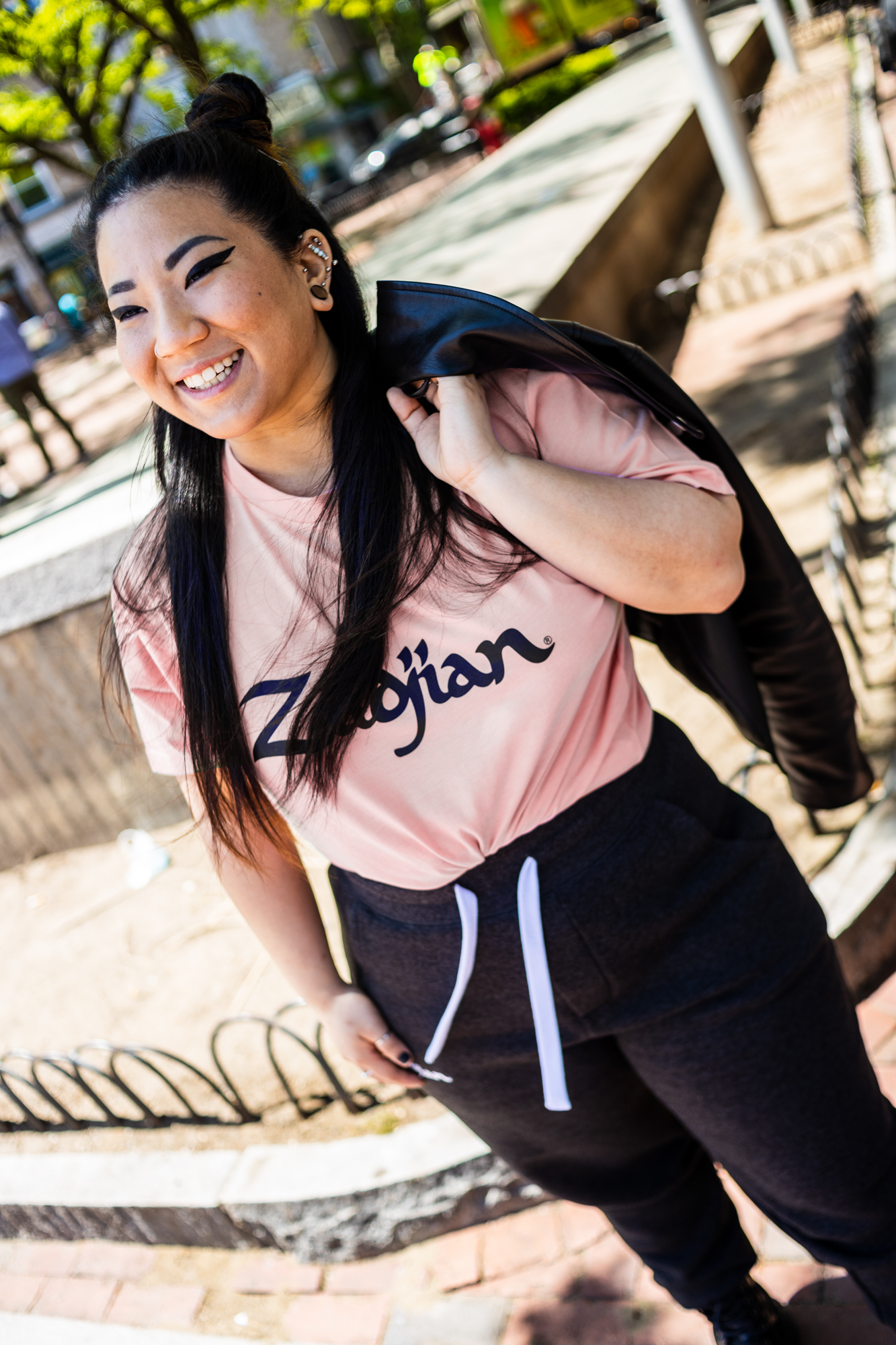 Zildjian Classic Logo T-Shirt in Rosa - XXL 