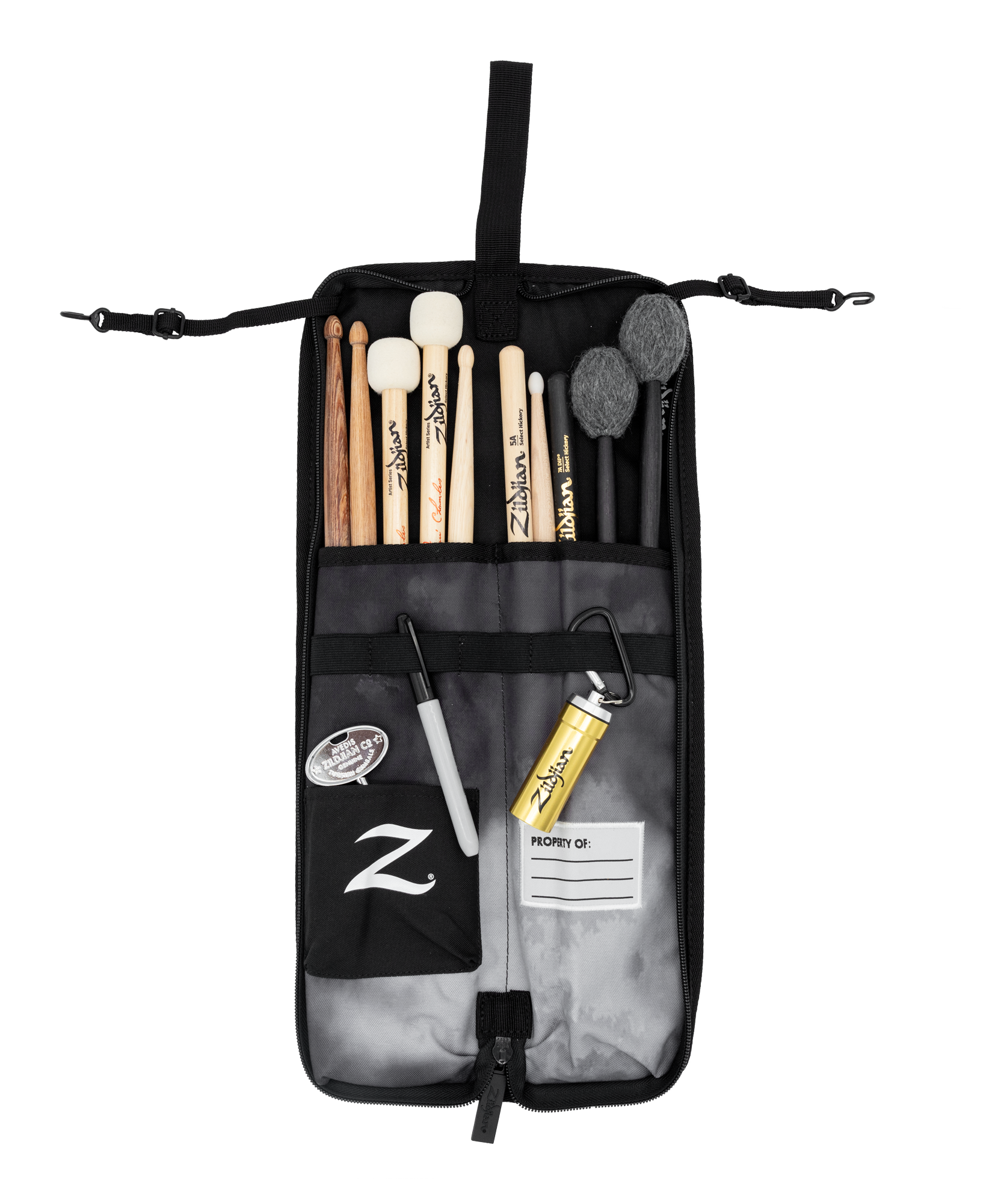 Zildjian Mini Stocktasche in Black Rain Cloud