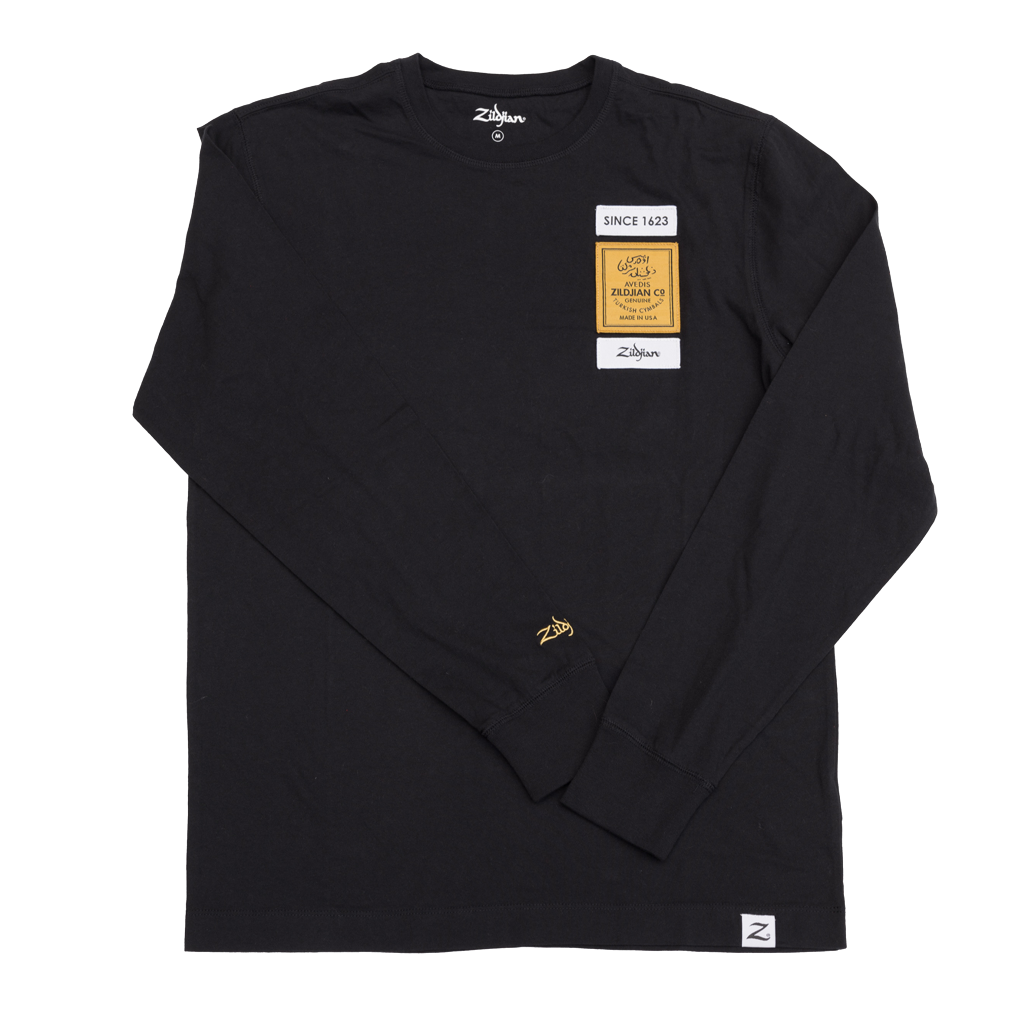 Zildjian Long Sleeve Black Tee - M