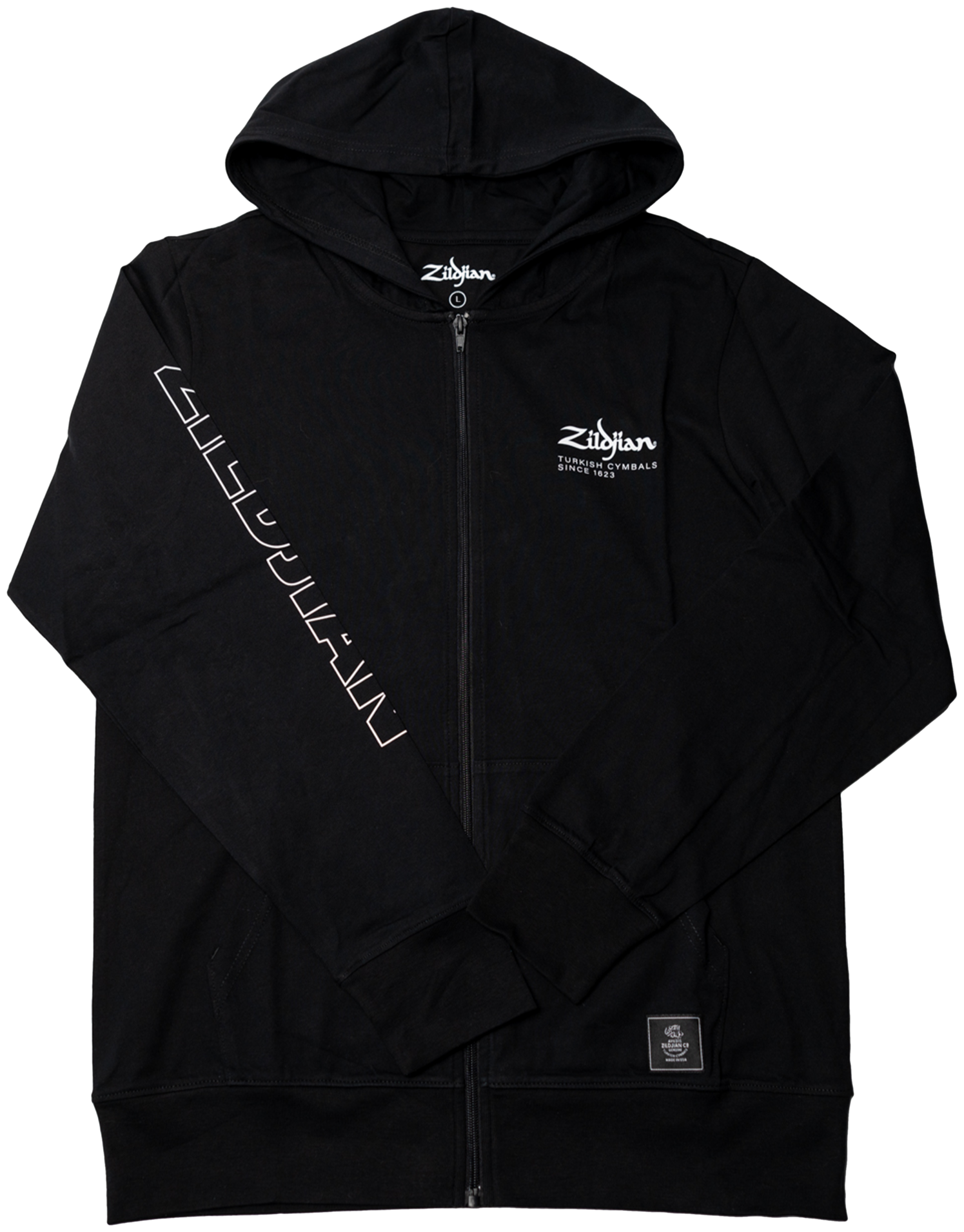 Zildjian Lightweight Zip Hoodie - L