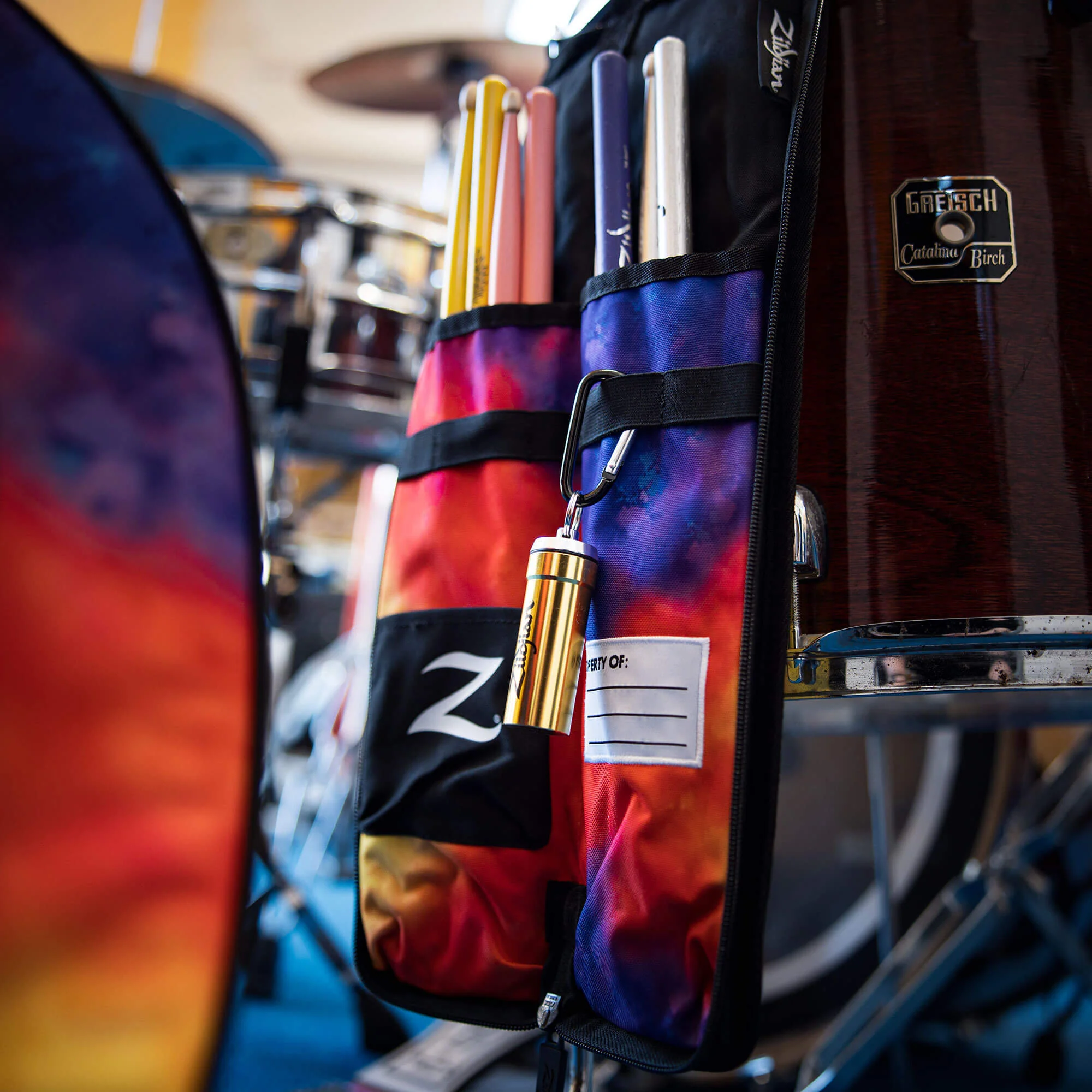 Zildjian Mini Stocktasche in Orange Burst