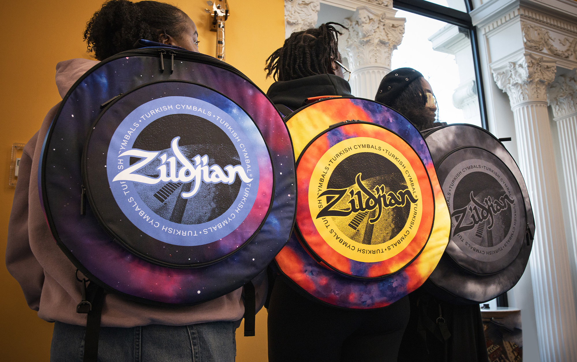 Zildjian 20" Student Cymbal Bag in Black Rain Cloud