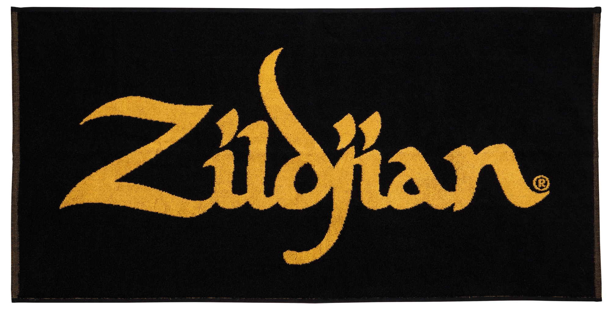 Zildjian Handtuch mit Logo in schwarz-gold